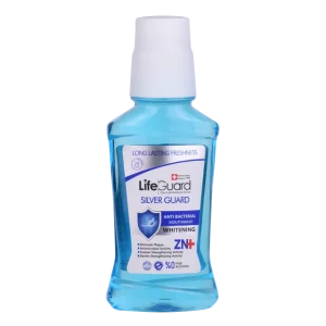 دهانشویه بزرگسال سفیدکننده(Silver Guard) برند لایف گارد